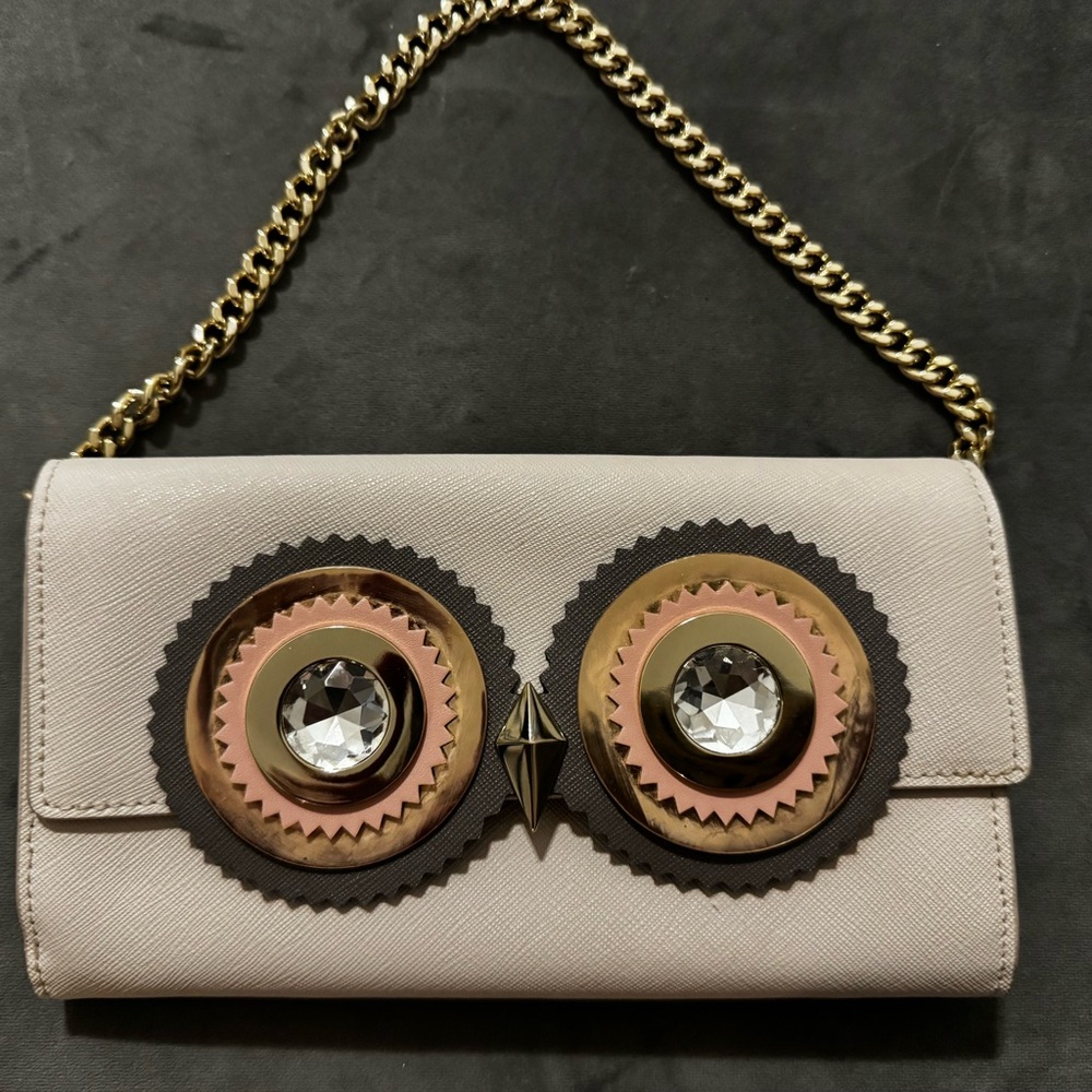Kate Spade New York Blaze A Trail Milou Owl Wallet Clutch - Picture 3 of 8